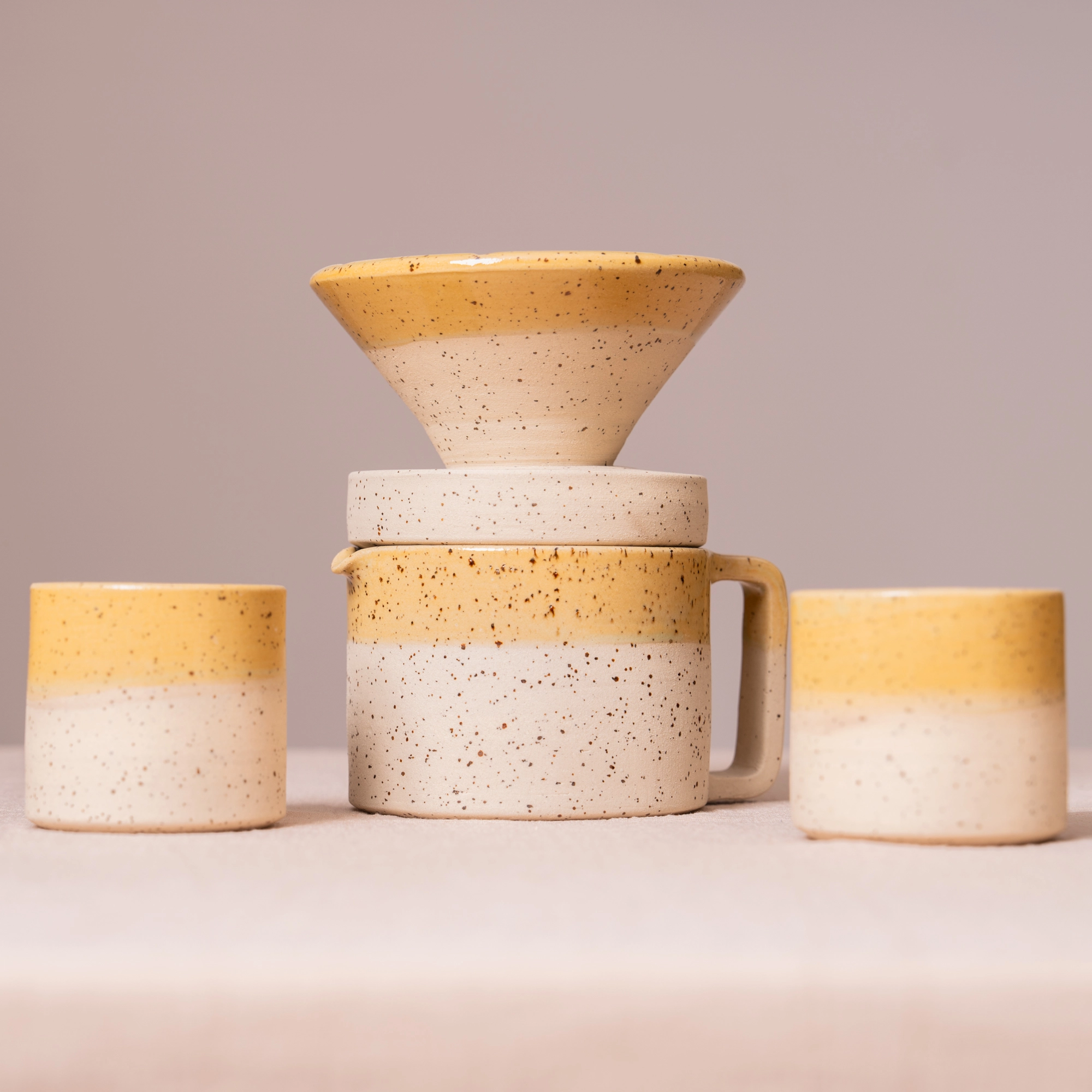 Güneş Sarısı Dripper Seti